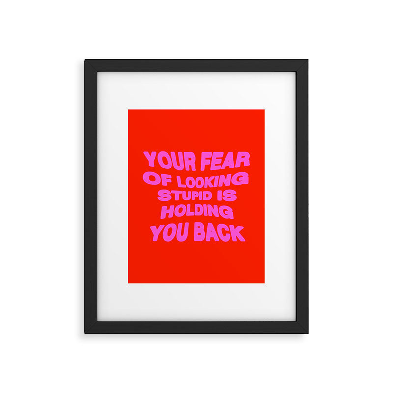 Fear #3 Framed Art Print Gallery Image 5