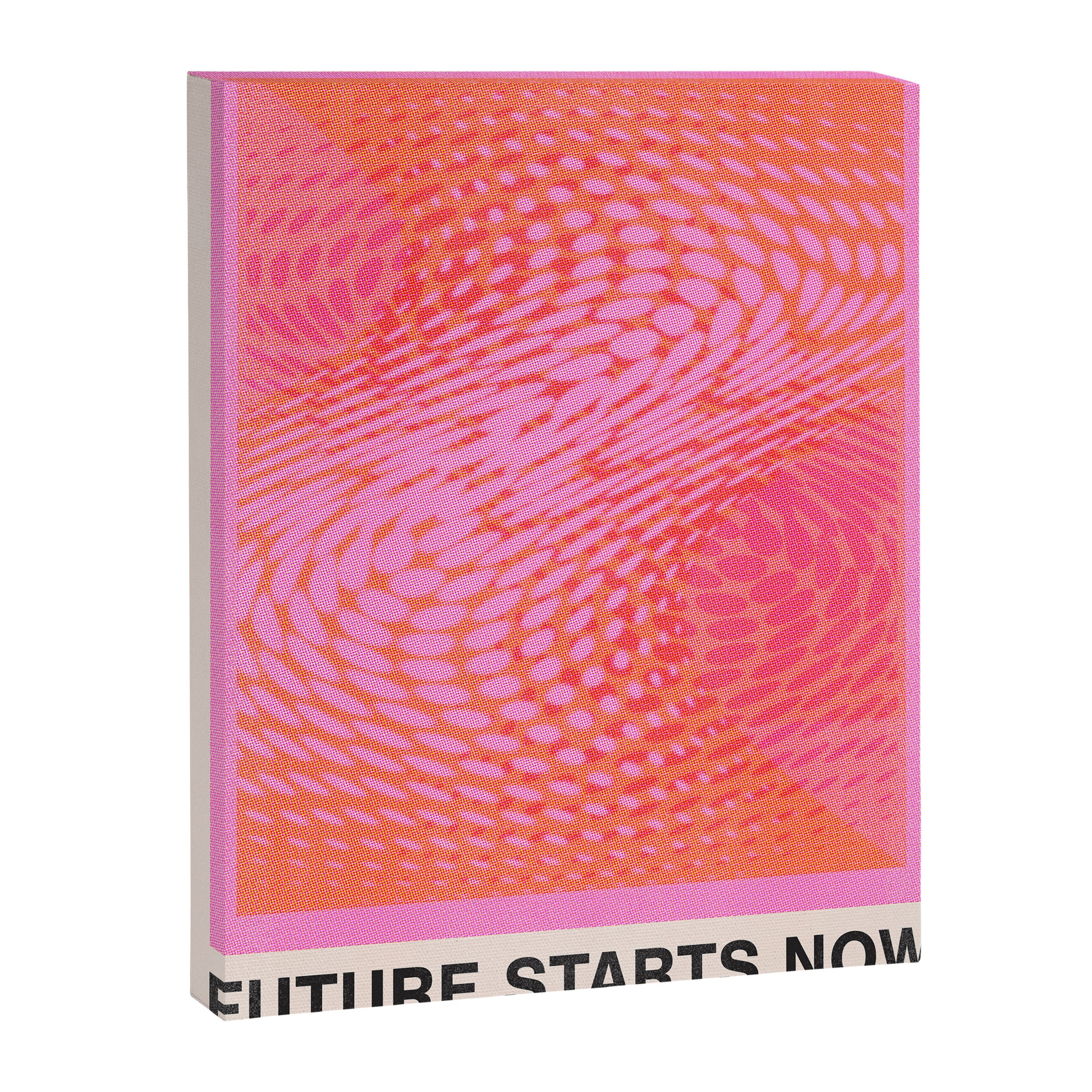 Future Starts Now Canvas Print Gallery Image 3