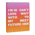 In Love With My Future Canvas Print Gallery Image 6