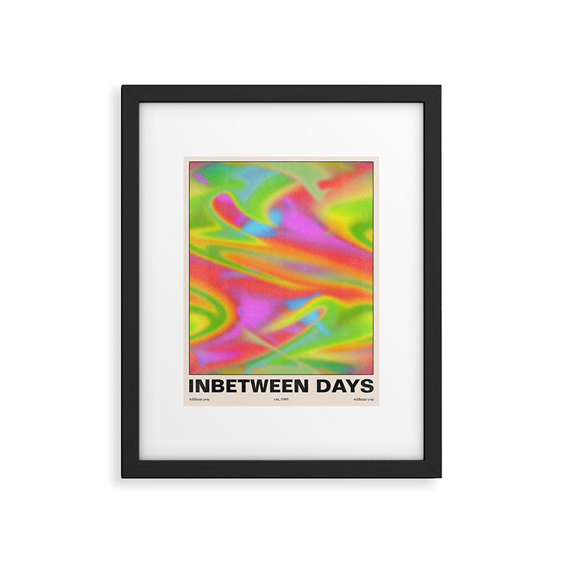Inbetween Days Framed Art Print Gallery Image 5