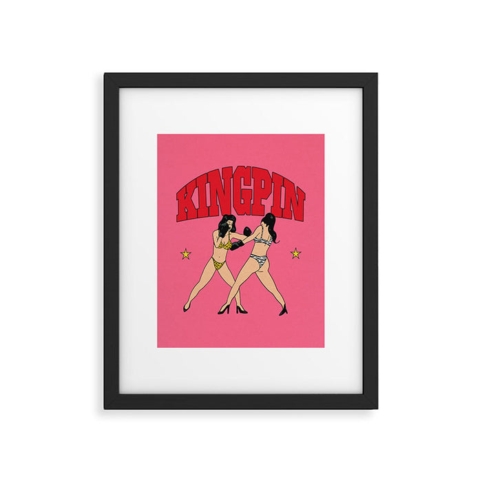 KINGPIN Framed Art Print Gallery Image 1