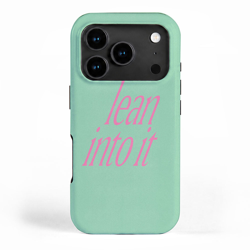 Lean Into It iPhone Case Gallery Image 1