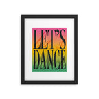Let's Dance Framed Art Print Gallery Image 5