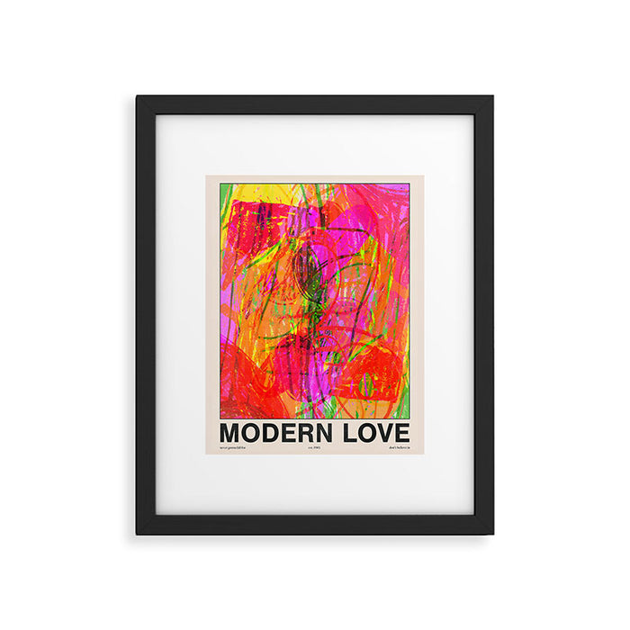 Modern Love Framed Art Print Gallery Image 1