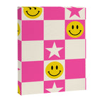 SMILEY STAR PINK Canvas Print Gallery Image 8
