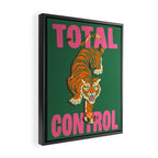 Total Control Framed Canvas Print Gallery Image 2