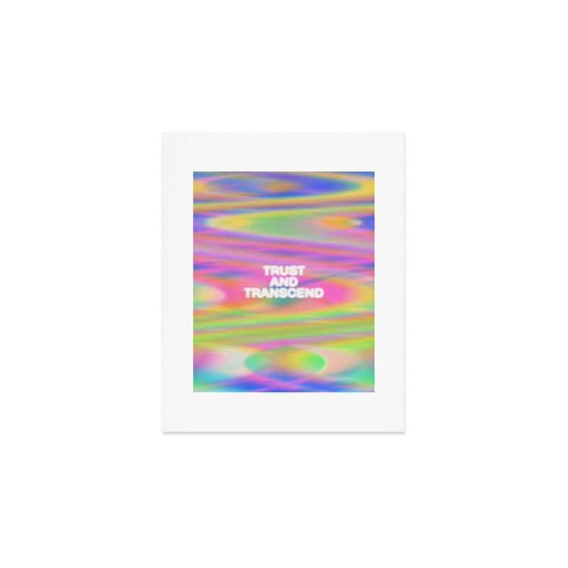 Trust and Transcend Art Print Gallery Image 1