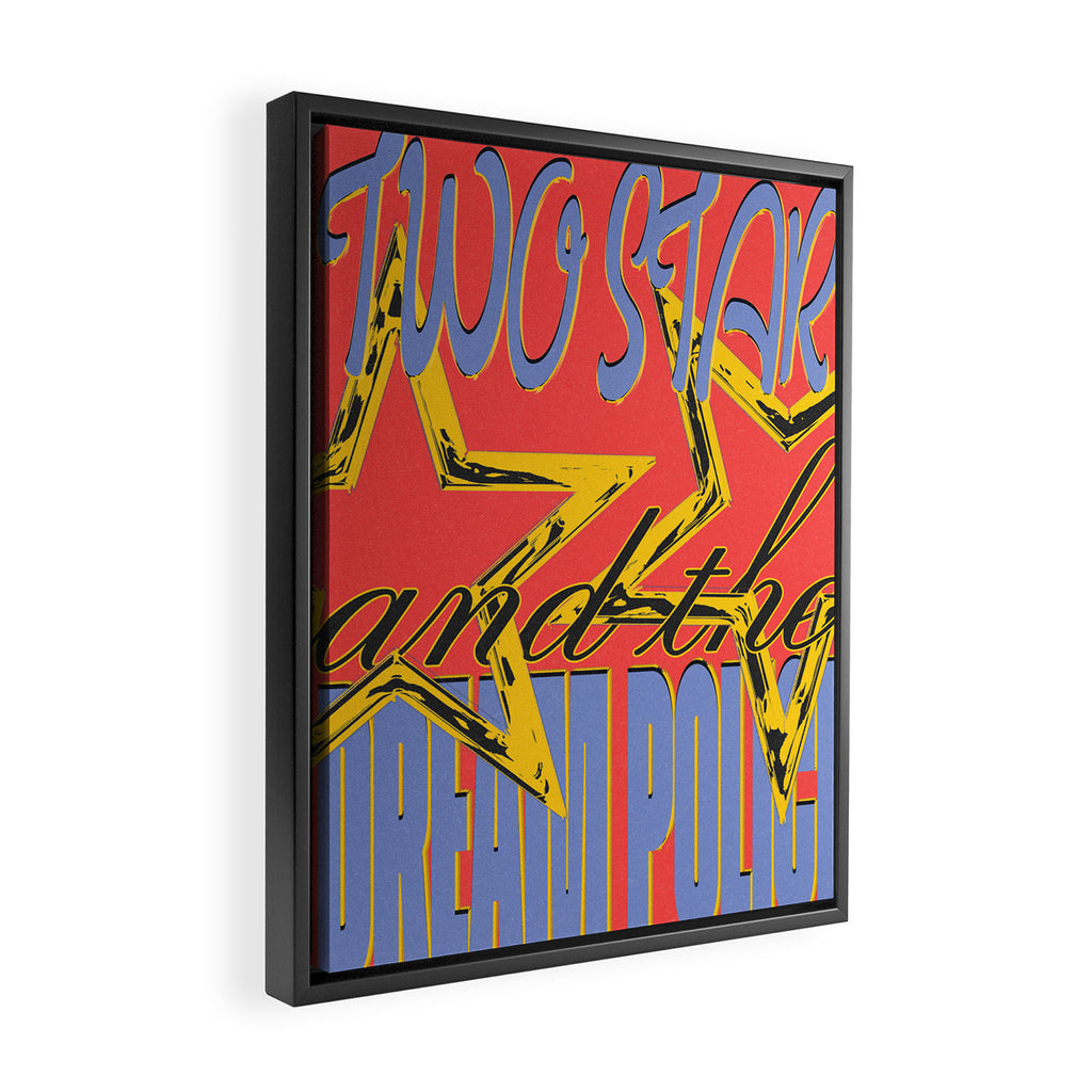 Two Star and the Dream Police Framed Canvas Print Gallery Image 2