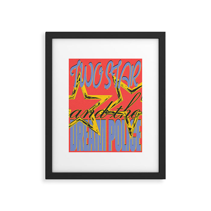 Two Star and the Dream Police Framed Art Print Gallery Image 1