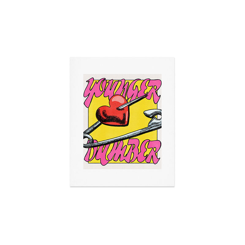Younger & Dumber Art Print Gallery Image 1