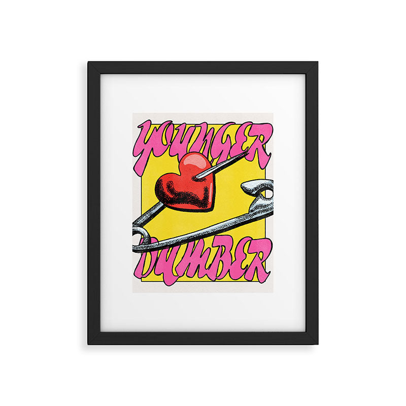 Younger & Dumber Framed Art Print Gallery Image 5