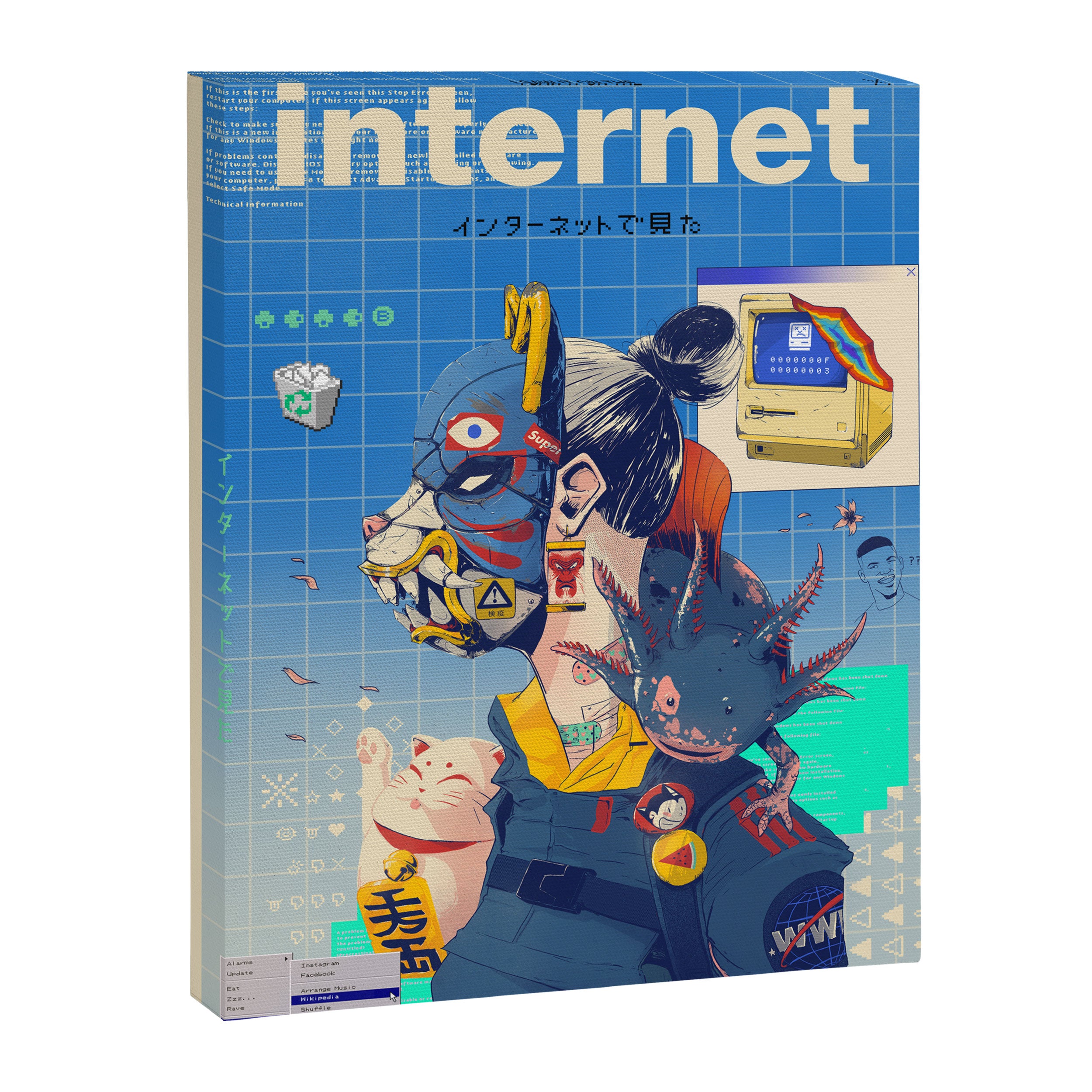 Internet Procrastination Canvas Print Gallery Image 8