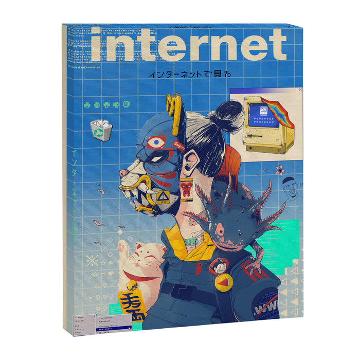 Internet Procrastination Canvas Print Gallery Image 1
