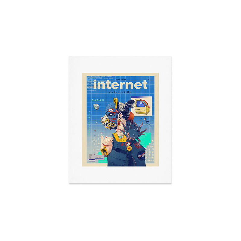 Internet Procrastination Art Print Gallery Image 1