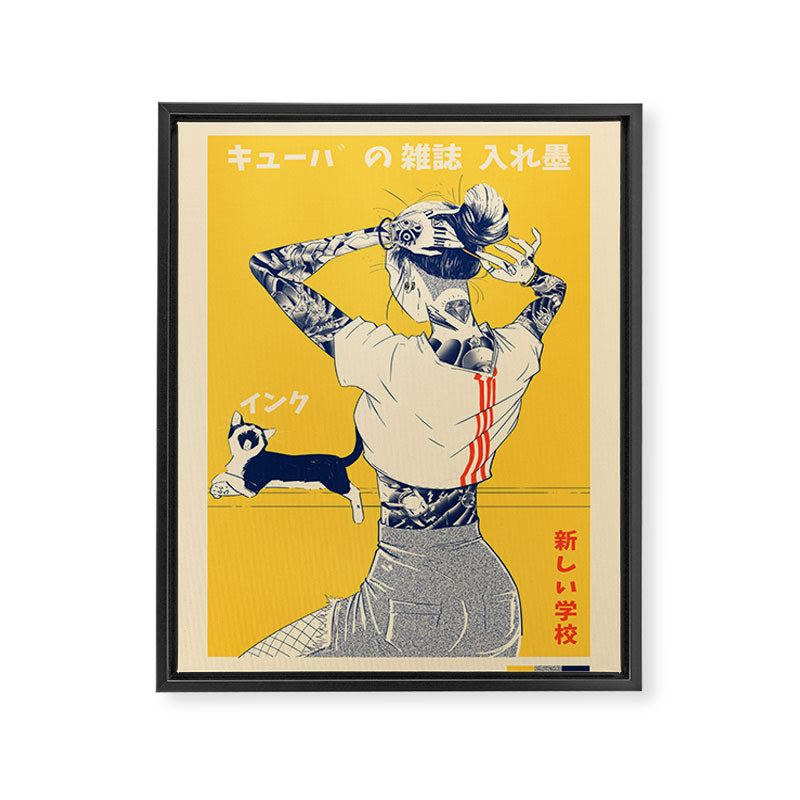 La Tinta! Framed Canvas Print Gallery Image 3