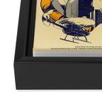 The Revenge of the Tiger Framed Canvas Print Gallery Image 3