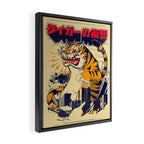 The Revenge of the Tiger Framed Canvas Print Gallery Image 2