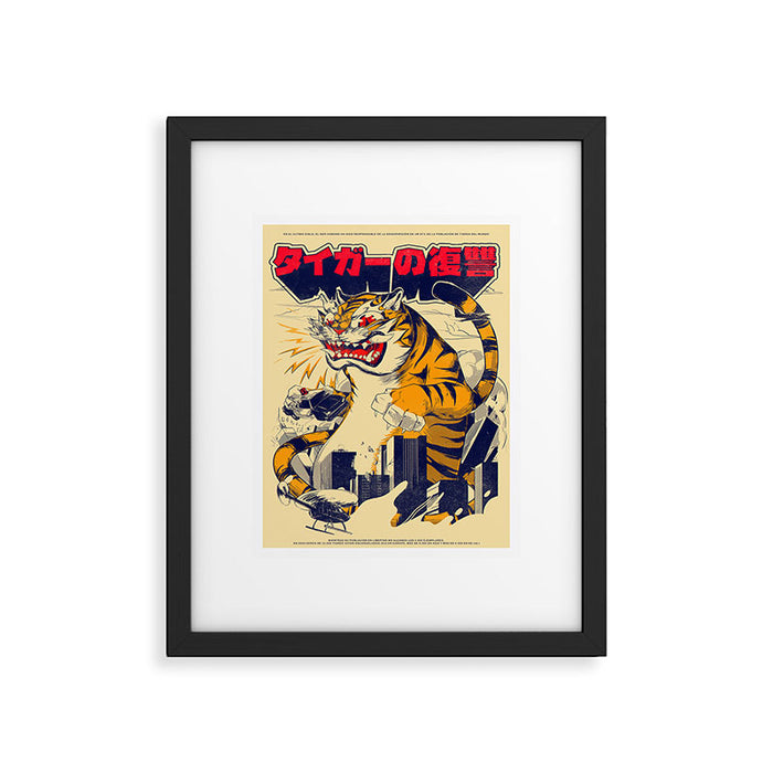 The Revenge of the Tiger Framed Art Print Gallery Image 1