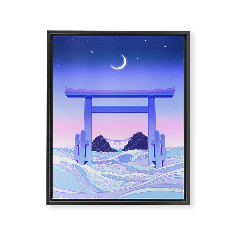 Floating World Framed Canvas Print Gallery Image 6