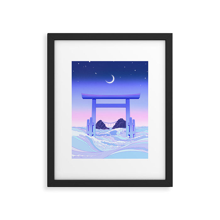 Floating World Framed Art Print Gallery Image 1