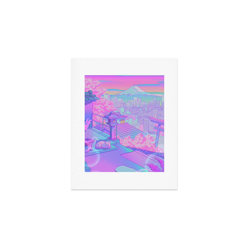 Fuji Blossom Art Print Gallery Image 1