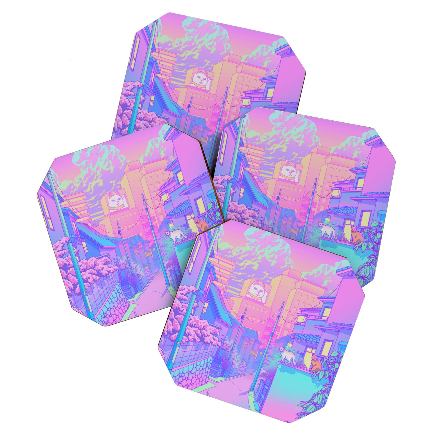 Neko City Coaster Gallery Image 1