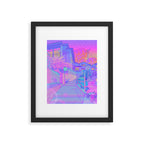 Sunset Walk Framed Art Print Gallery Image 5
