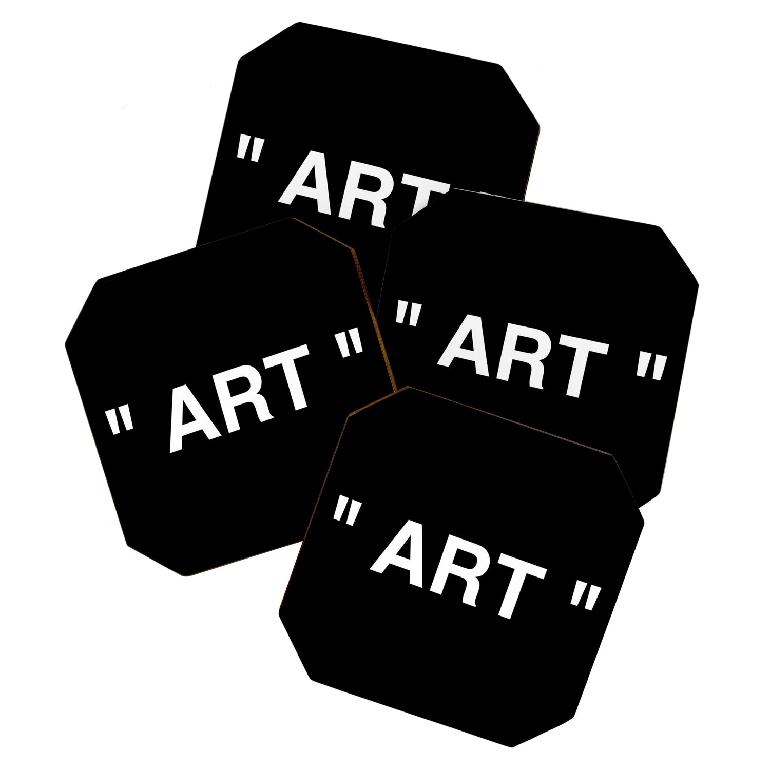 " Art " (Negative) Coaster Gallery Image 1