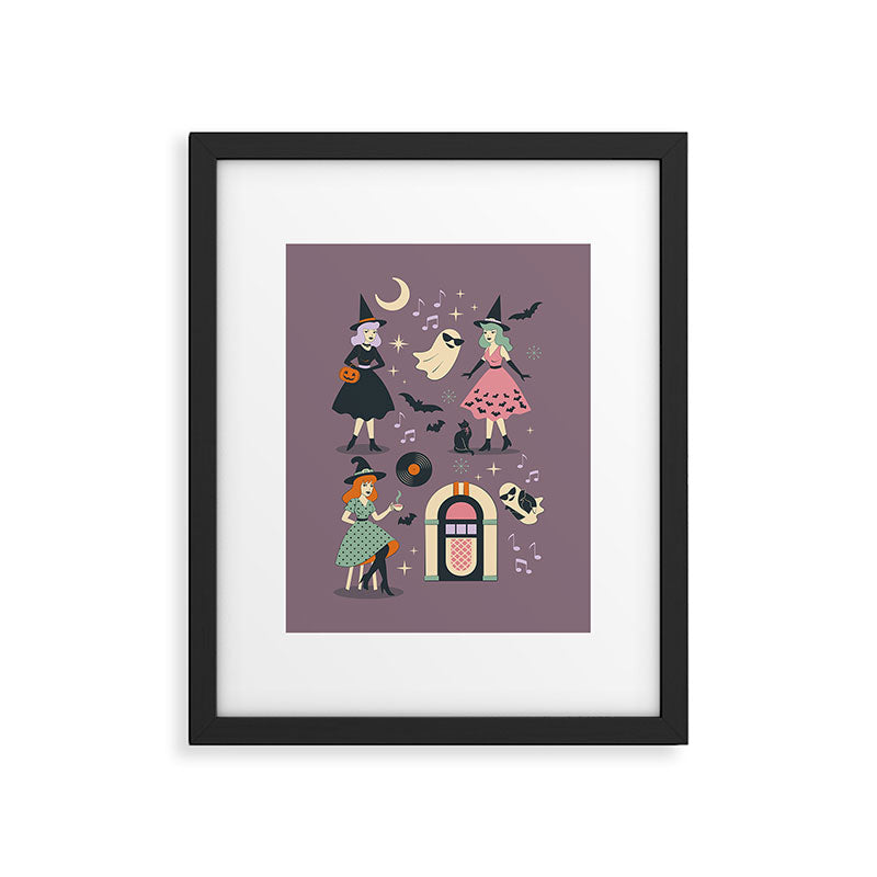 50s Witch Vibes Framed Art Print Gallery Image 5