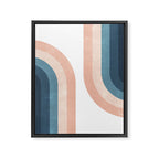 70s Rainbow Framed Canvas Print Gallery Image 8