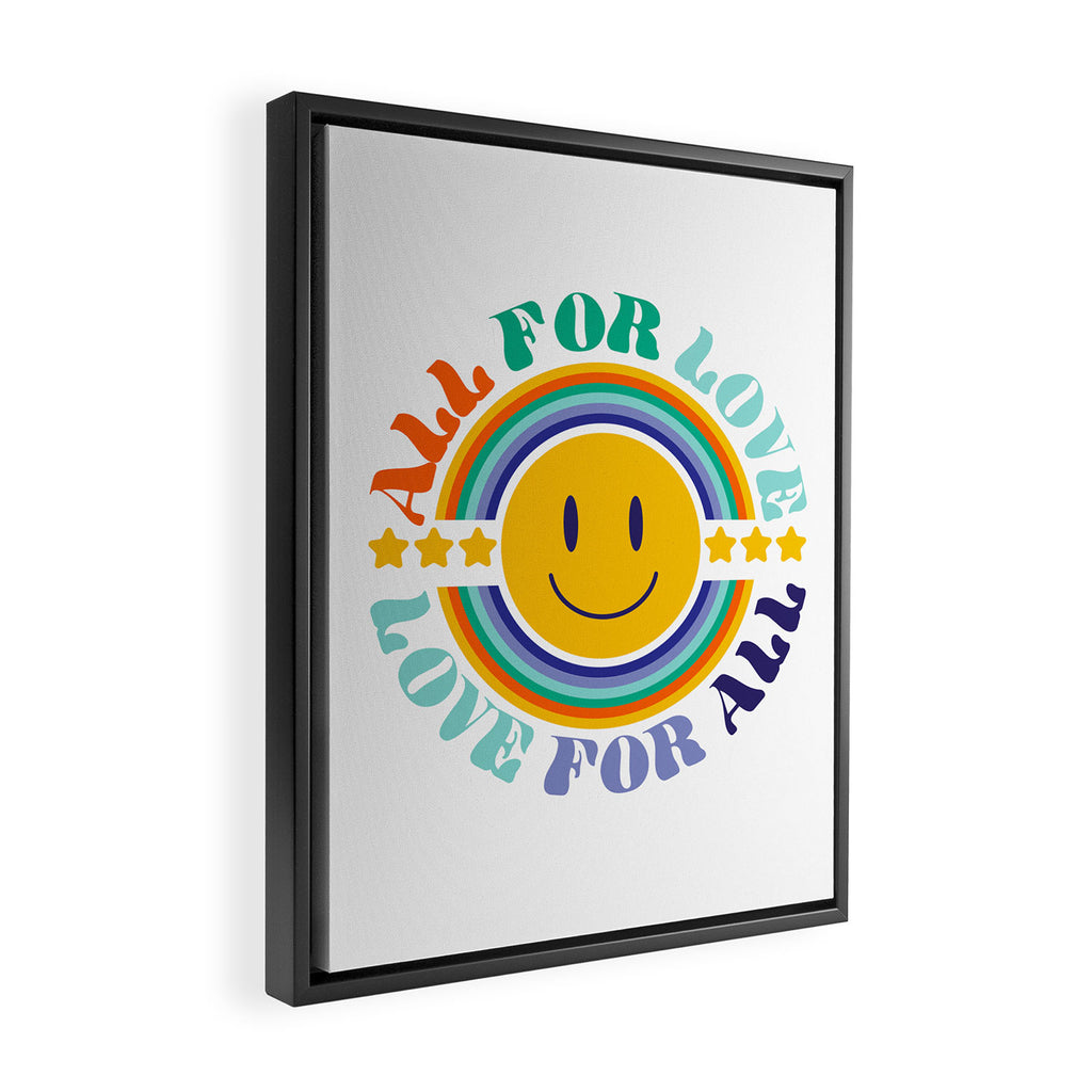 All for Love Framed Canvas Print Gallery Image 2