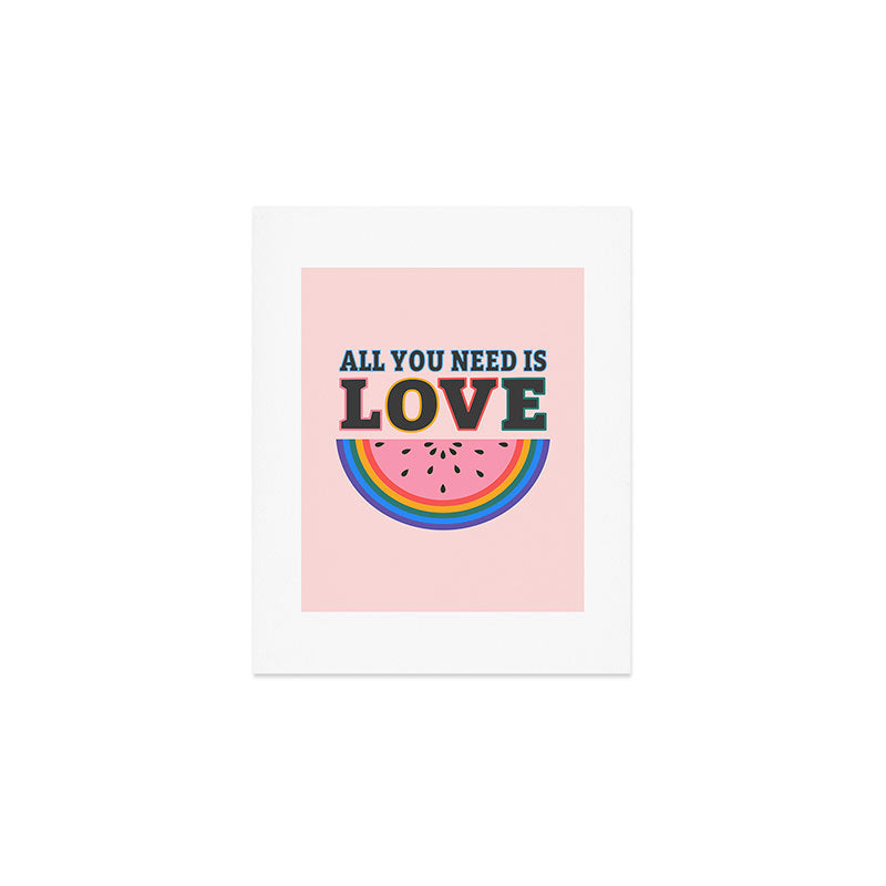 All You Need is Love Art Print Gallery Image 1