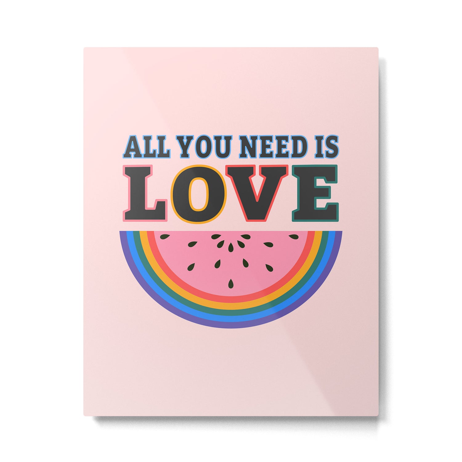 All You Need is Love Metal Print Gallery Image 4