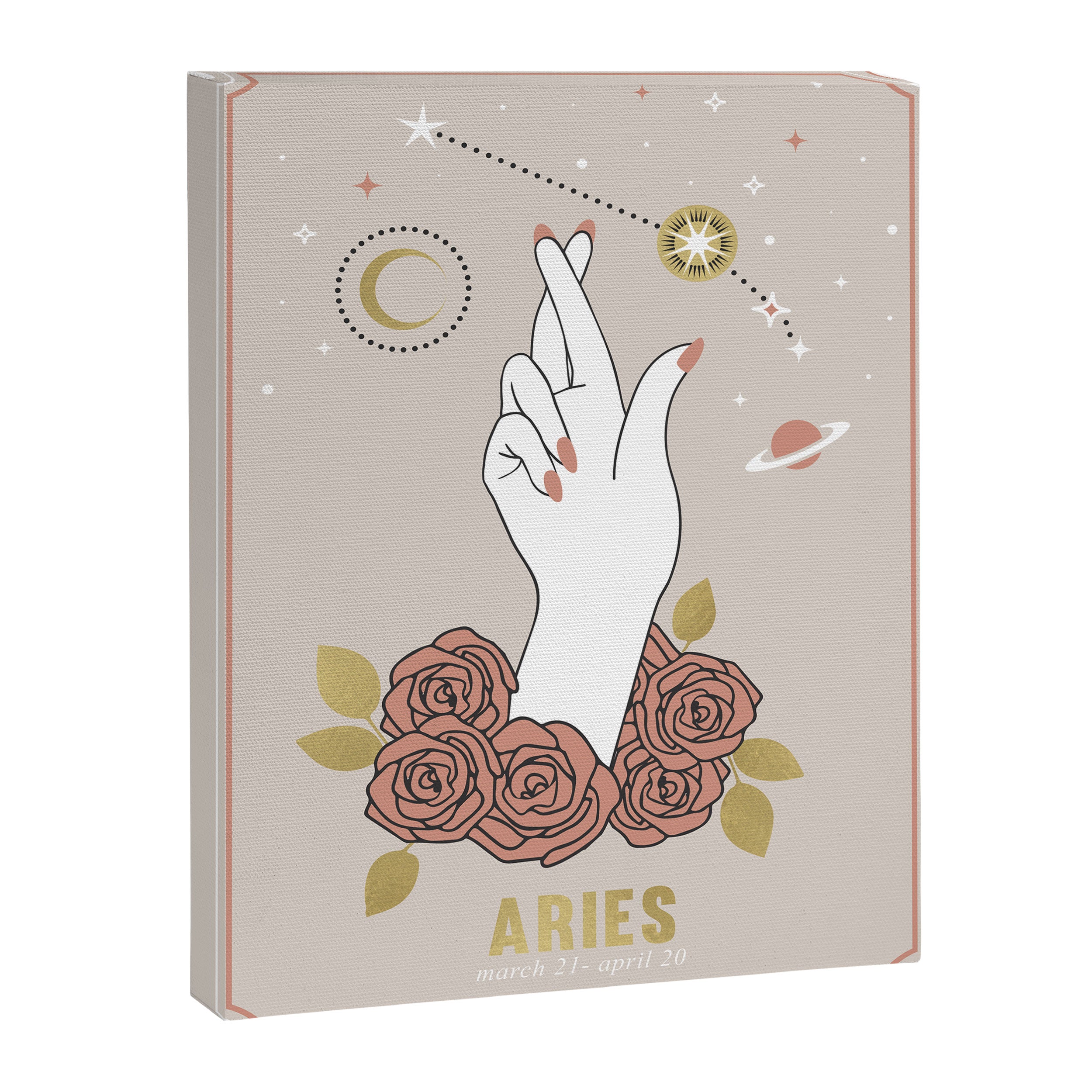 Aries Zodiac Series Canvas Print Gallery Image 6