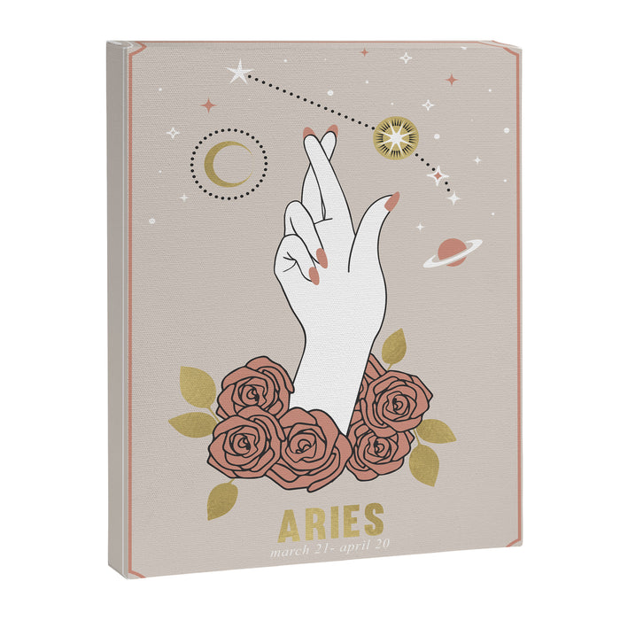 Aries Zodiac Series Canvas Print Gallery Image 1