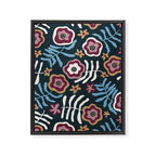 Artistic Floral Fantasy Framed Canvas Print Gallery Image 6