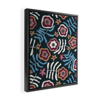 Artistic Floral Fantasy Framed Canvas Print Gallery Image 2