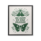 Be Kind to the Planet Framed Canvas Print Gallery Image 6