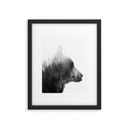 Big Bear Framed Art Print Gallery Image 5