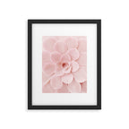 Blush Succulent Framed Art Print Gallery Image 4