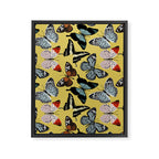Boho Butterflies Framed Canvas Print Gallery Image 6