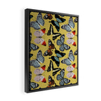 Boho Butterflies Framed Canvas Print Gallery Image 2