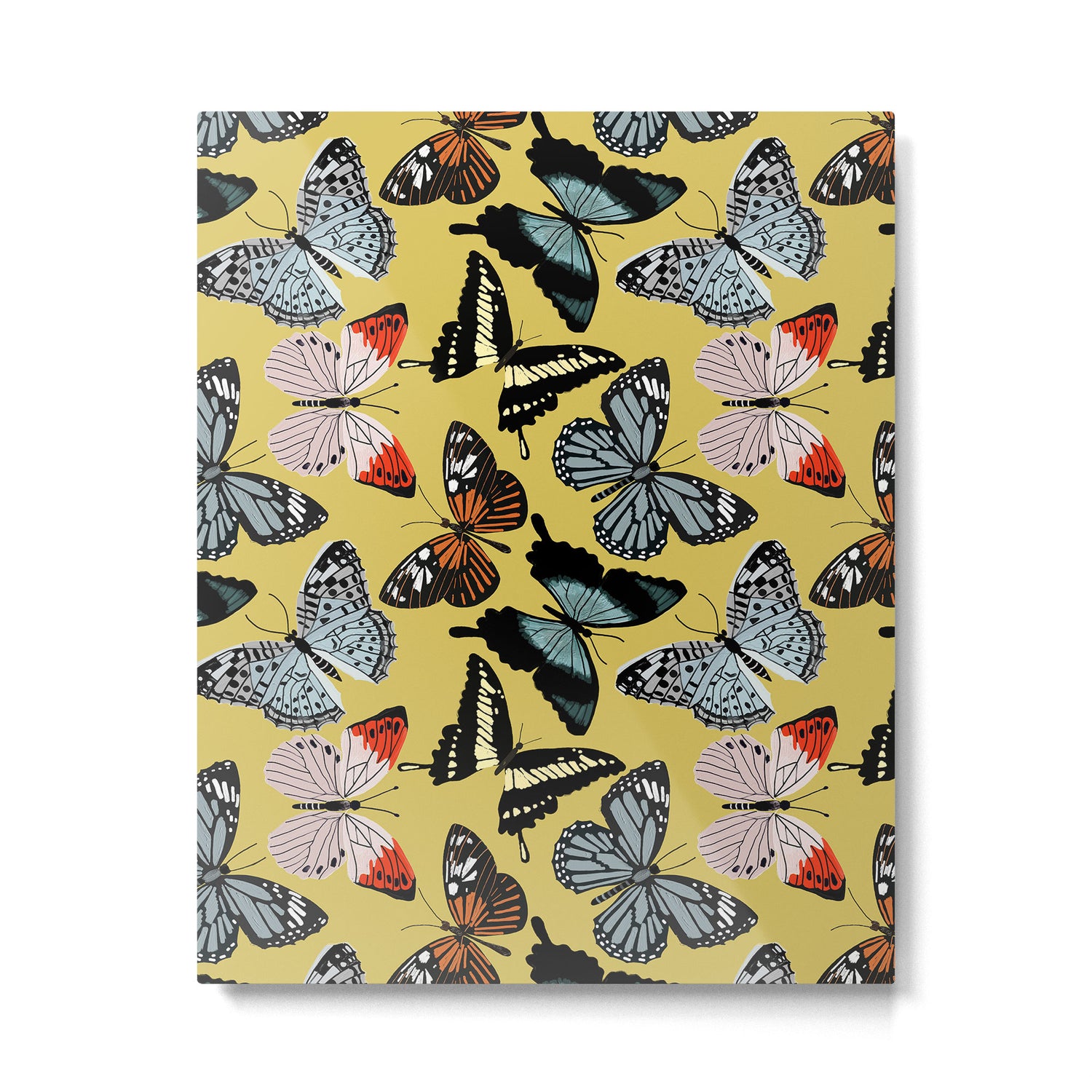 Boho Butterflies Metal Print Gallery Image 4