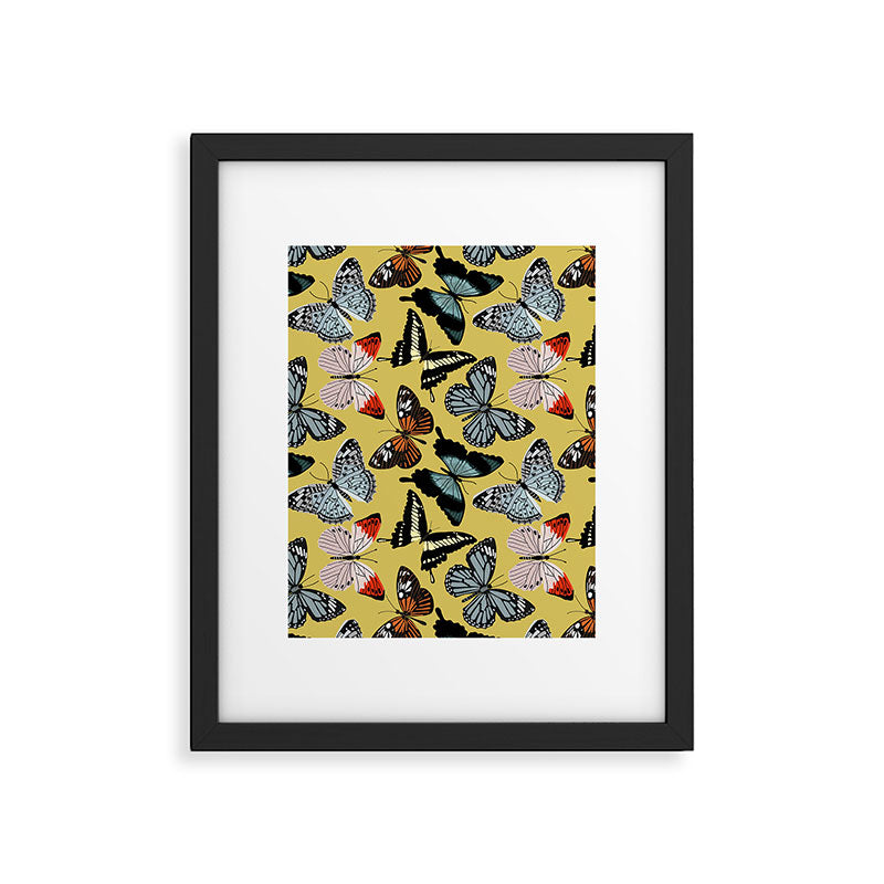 Boho Butterflies Framed Art Print Gallery Image 5