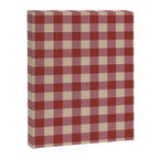Bordeaux Checkered Theme Canvas Print Gallery Image 6