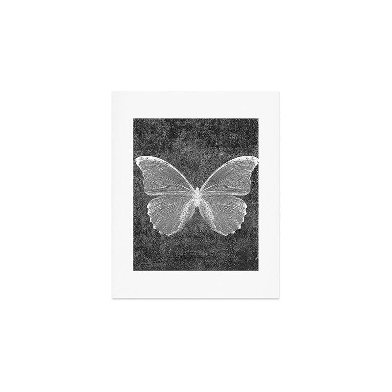 Butterfly in Black Art Print Gallery Image 1