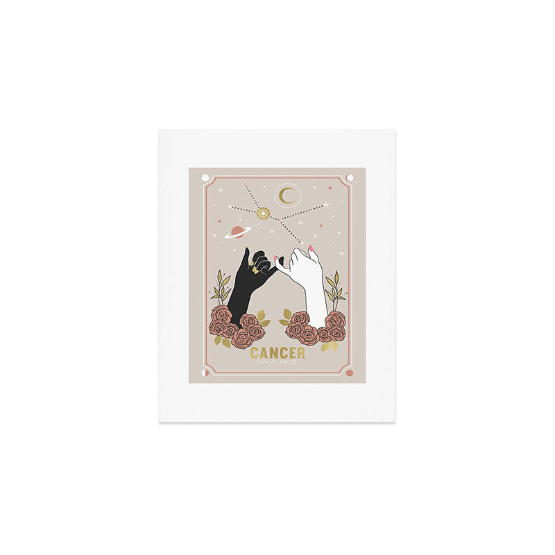 Cancer Zodiac Series Art Print Gallery Image 1
