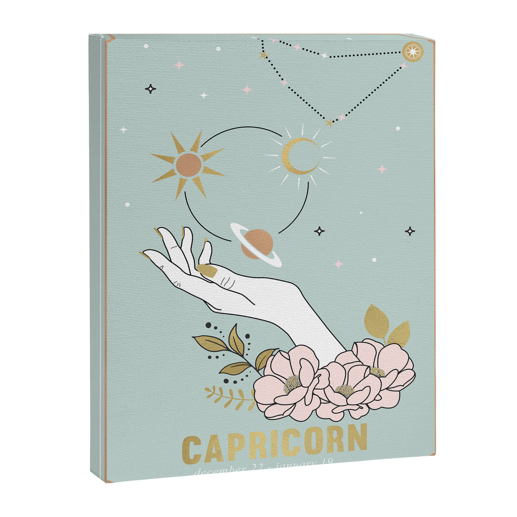 Capricorn Zodiac Series Canvas Print Gallery Image 6
