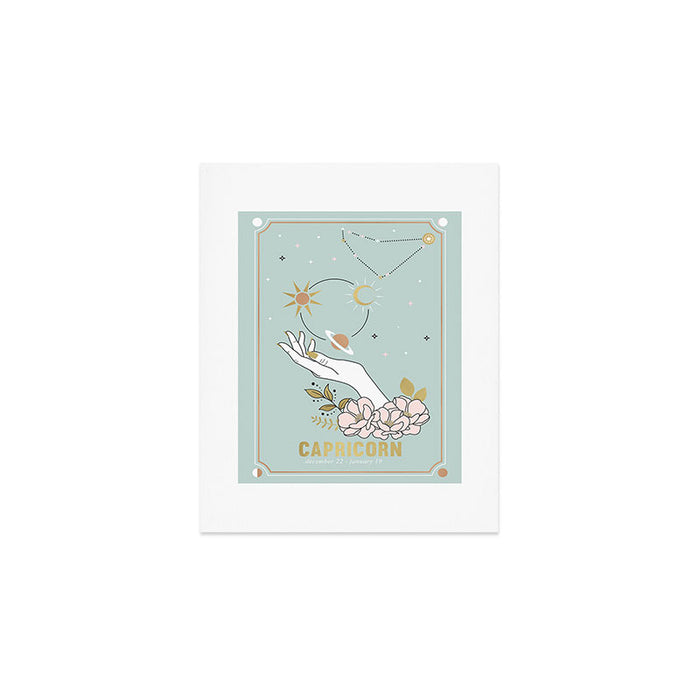 Capricorn Zodiac Series Art Print Gallery Image 1