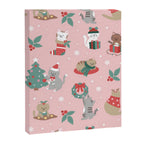 Christmas Festive Cute Holiday Kittens Canvas Print Gallery Image 6